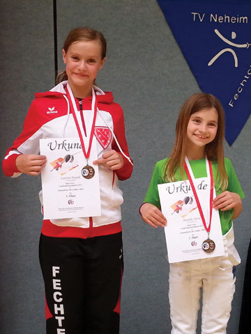 Westfälische Schülermeisterschaft: Zwei Medaillen für Nachwuchsfechter
